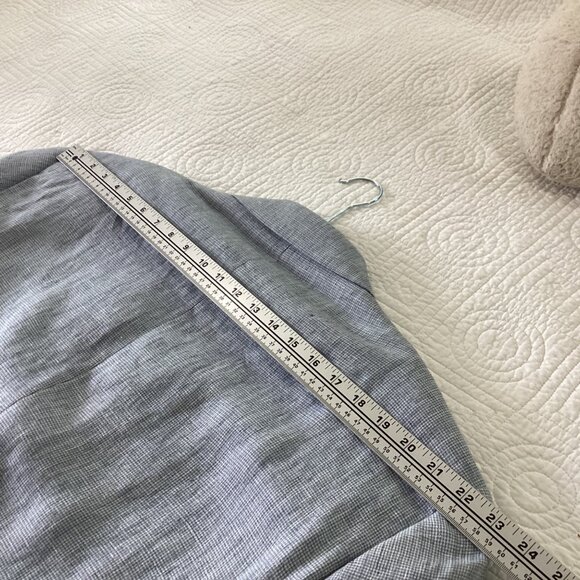 NWT Paul Fredrick Mens 100% Linen Blazer Jacket 52L Classic Fit - Picture 9 of 15